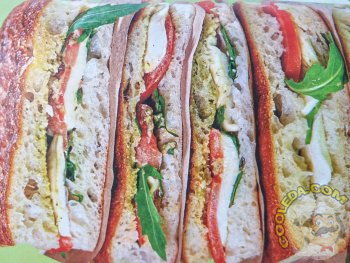 Сэндвич «Новогодний» + рецепт лаваша